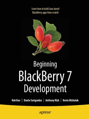 cover image of Beginning BlackBerry 7 Development